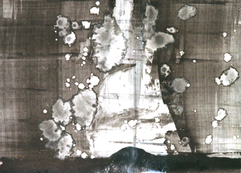 Untitled(Earth II), monotype, 12" x 14", 2012